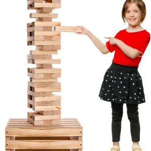 Giant Jenga Tower Takeover rental from InflatableTX in North DFW