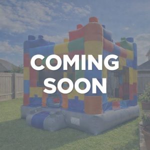 Block Party 13×13 Castle Bounce House rental from InflatableTX in North DFW