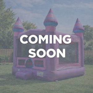 Royal Radiance Princess Castle 13×13 Pink Purple Bounce House rental from InflatableTX in North DFW