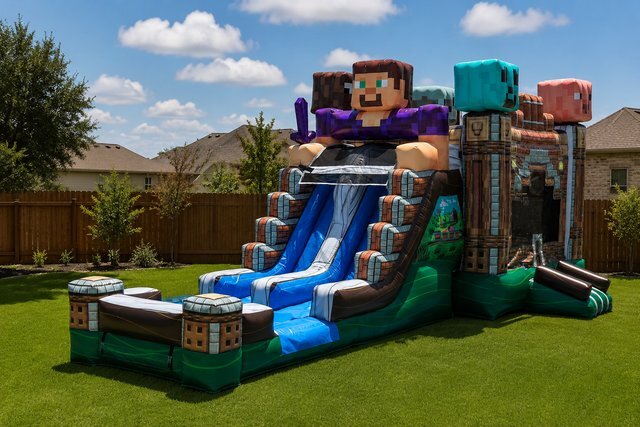 Minecraft Pixel Quest Adventure Dual Lane Combo rental