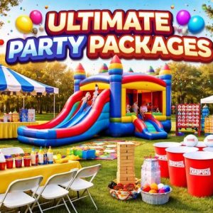 Ultimate Classic Party Package (Combo) rental from InflatableTX in North DFW