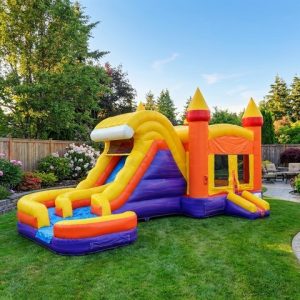 Solar Surge 29′ Splash Combo rental from InflatableTX in North DFW