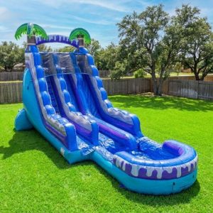 Titan Wave Rush 20′ Dual Lane Slide rental from InflatableTX in North DFW