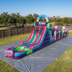 70Ft Glich Gauntlet Obstacle Course rental from InflatableTX in North DFW