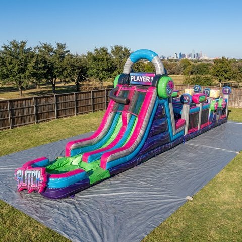 70ft Glitch Gauntlet obstacle course