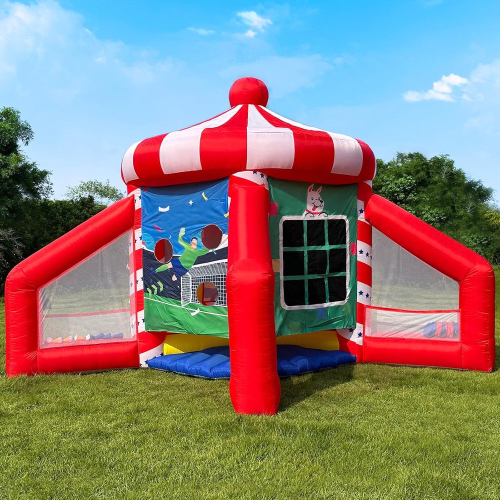 5-in-1 Inflatable Carnival Midway