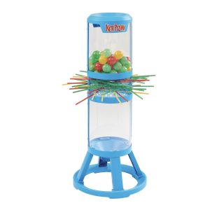 Giant KerPlunk game - 4.5 ft tower with 60 oversized balls and colorful sticks