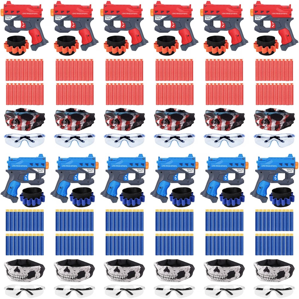 Nerf Pistol Squad Add-On: 12 Mini Blasters