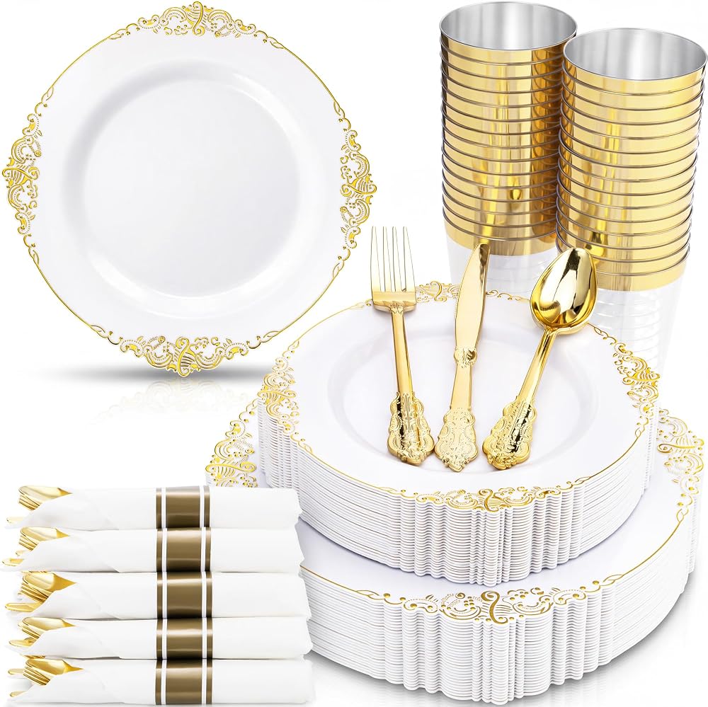 Plates, Utensils & Glassware rental - InflatableTX