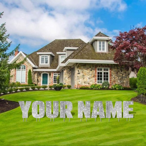 HAPPY BIRTHDAY Yard Letters rental North DFW